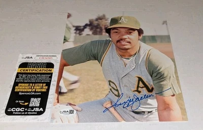 Reggie Jackson Oakland Athletics Signed 8x10 Photo JSA Certified  - Image 1 of 3