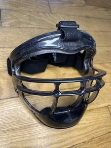 DS Defender Softball Face Mask Guard Adjustable Youth Sport Shield Black - Picture 1 of 4