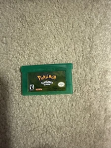 Pokemon Leafgreen Version Game Boy Advance GBA Authentic Tested Excellent - Picture 1 of 5