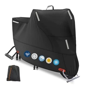 Motorbike Cover for Outside Storage, 300D Oxford Waterproof Motorcycle Scooter - Picture 1 of 7