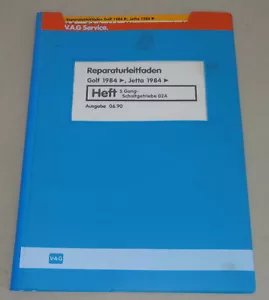Manual de Taller VW Golf 2 / Jetta 5-Gang Cambio - Caja 02A Desde 84 St. 06/ - Imagen 1 de 2
