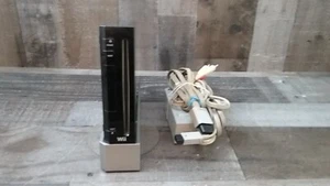 Nintendo Wii RVL-001 (USA)Black Console With Stand &Power Cord - Picture 1 of 9