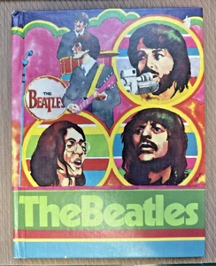 Libro de tapa dura biografía de The Beatles Rock 'n Pop Stars 1975 raro coleccionistas - Imagen 1 de 10