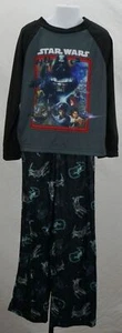 Star Wars Sleepwear Boy's Small 2 Piece Pajama Set Shirt & Shorts New - Picture 1 of 3