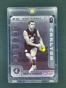 2018 AFL Teamcoach Best & Fairest Marc Murphy Carlton Blues #BF-03 - Picture 1 of 1