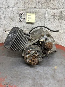 1974 Yamaha Dt125 Dt 125 Engine Motor Turns Over - Picture 1 of 9