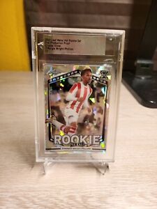 D'MARGIO WRIGHT-PHILLIPS 2022 LEAF METAL SOCCER Hot Rookie  Crystal Silver #1/1 