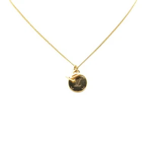 Collar LOUIS VUITTON Monograma LV Signature M80189 Mujer 【Usado】 - Imagen 1 de 5
