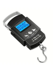 LCD Electronic Fishing Scale Portable Digital Luggage Weight Hanging Hook 50KG - Picture 1 of 4