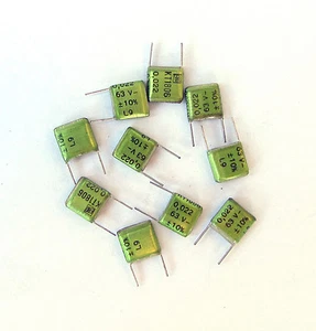 No. 10  ERO Roederstein MKT 1807 22nF 63V RM 7,5mm AUDIO QUALITY MKT1807 EROFOIL - Picture 1 of 1