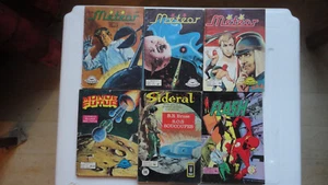 LOT DE 6 BD METEOR 184 191 205 MONDE FUTUR 26 SIDERAL 37 FLASH 32 AREDIT SF - Picture 1 of 2