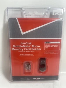 SanDisk MobileMate Micro Memory Card Reader 619659063146 from Verizon Wireless - Picture 1 of 2