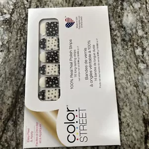Color Street Nail Strips ~ BETTER SAFE THAN STARRY ~ Clear Overlay NIP - Picture 1 of 3