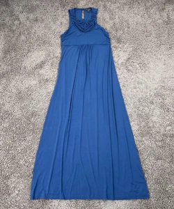 Tommy Bahama Dress Womens Medium Blue Resort Coastal Vacation Flowy Beachy Boho - Picture 1 of 12