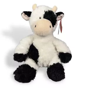 Peluche morbido Aurora mucca Tubbie Wubbie 13" bianco nero giocattolo 30869 - Foto 1 di 15