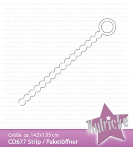 Kulricke Stanzschablone "Strip / Paketöffner" Craft Die | Stanze - Bild 1 von 1