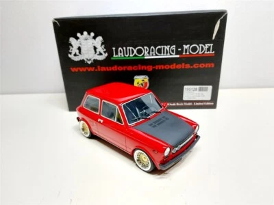 Autobianchi Abarth A112 3° Serie Tuning BBS - 1/18 Artigianale base Laudoracing - Immagine 1 di 4