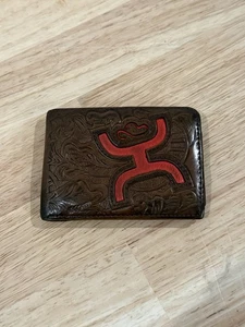 Hooey Orange Logo Bi Fold Wallet - Picture 1 of 3