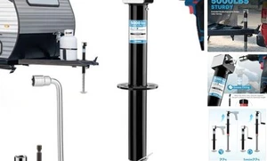 Gato de remolque con marco en A de 5000 lb de alta resistencia, compatible con taladro inalámbrico de 20-24 V, - Imagen 1 de 7