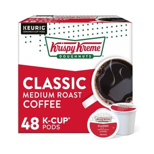 Krispy Kreme Doughnuts Classic, Keurig Single Serve K-Cup Pods, Medium Roast ... - Picture 1 of 12