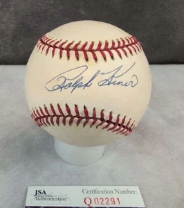 Ralph Kiner Pittsburgh Pirates Autographed Signed ROMLB Baseball JSA COA - Picture 1 of 4