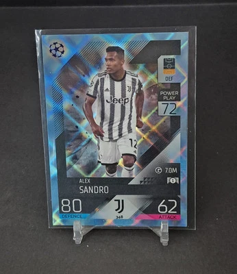 2022-23 Topps Match Attax UEFA Club Competitions Crystal #348 Alex Sandro  - Image 1 of 2