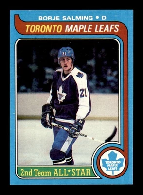 1979 Topps #40 Borje Salming AS2 NM/NM+ X3569226 - Image 1 of 3