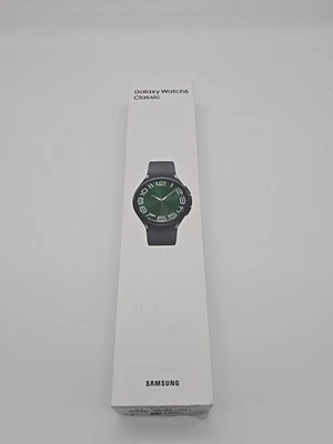 Samsung Galaxy Watch 6 Classic 47mm SM-R960 Bluetooth Black Smartwatch Open Box  - Image 1 of 4