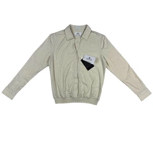 NWT Buttercloth Women's Charismatic Reach Icy Cotton Longsleeve Heather Cream M - Picture 1 of 9