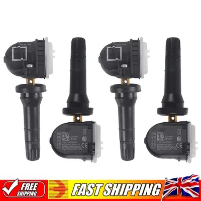 4PCS TPMS TYRE SENSORS FOR FORD FIESTA MK6 MK7 FOCUS MK3 MK4 GRAND C-MAX KA+ MK3 - Image 1 of 4