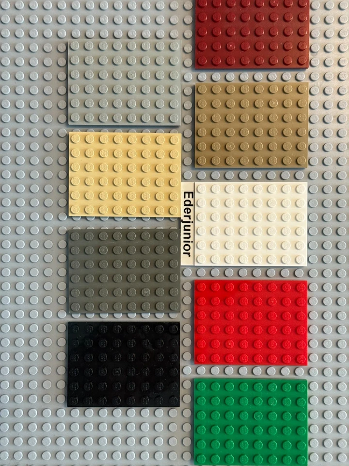 Lego Basic Platte Brick Plate 3036 6x8 verschied. Farben jeweils 1 Stück - Bild 1 von 1