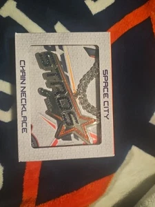 HOUSTON ASTROS CITY CONNECT JEWELRY CHAIN SGA STROS NEW LOGO NECKLACE LIMITED - Picture 1 of 2