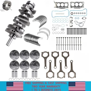 3.6L Engine Rebuild Overhaul Kit Crankshaft Rod For 11-16 Jeep Chrysler Dodge V6 - Foto 1 di 18