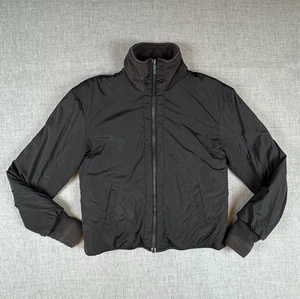 Lululemon Reversible Bomber Jacket Womens 4 Black LW4AKNSZ *Sun Damage* - Picture 1 of 13