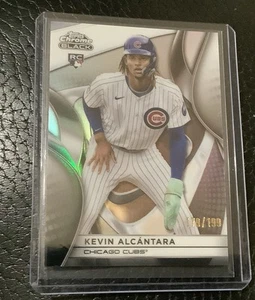 2025 Topps Chrome Black RC Kevin Alcantara /199 Chicago Cubs - Picture 1 of 3
