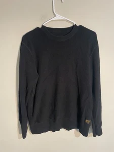 Carhartt WIP Mason Knit Sweater Black Men’s Size Medium - Picture 1 of 8