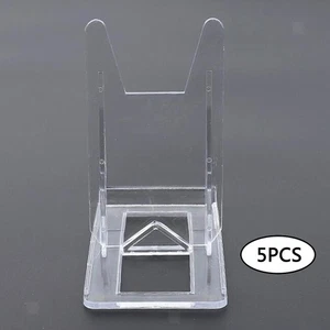 5x Présentoir Transparent Réglable Support De Présentoir De Table De Bureau - Photo 1/7