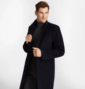 Brooks Brothers Brookstorm Loro Piana Storm System Wool Town Coat Sz. 42R! $898! - Picture 1 of 11