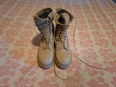 Botas de Combate del Desierto Clima Frío Bates GORE-TEX Ejército de los Estados Unidos Talla 7 N Usadas Foto 1 de 4