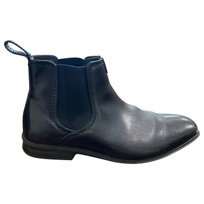 Hush Puppies Men's Chelsea Leather Boots AU7 (SH2659) - Image 1 of 4