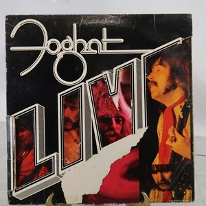 Vintage ORIGINAL 1977 FOGHAT LIVE Vinyl LP Bearsville Records - Imagen 1 de 4