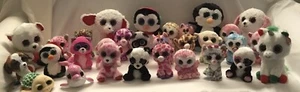 Ty Beanie Boos Collection Lot 30 Plush Animals - Picture 1 of 4