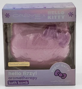 The Creme Shop Hello Kitty Hello Fizzy! Aromatherapy Bath Bomb Sugar Berry - New - Picture 1 of 6