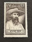 1947 France  4.50 Fr Stamp Sc# 170 Auguste Pavia Pioneer In Laos Mnh Og