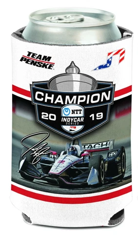 2019 NTT Indycar Series Champion Josef Newgarden Can Cooler Team Penske Cover