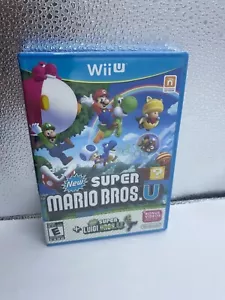 New Super Mario Bros. U + New Super Luigi U Nintendo Wii U Videogame Sealed - Picture 1 of 3