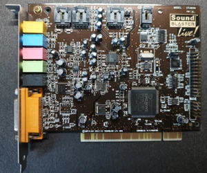 Creative Sound Blaster Live! Retro Gaming PC Sound Card PCI CT4830 - Picture 1 of 4