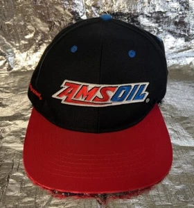 AMS OIL The First in Synthetics Gorra Sombrero Billete Plano Ajustable Snap Back L/XL AMZ - Imagen 1 de 12