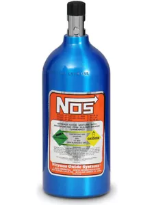 Nitrous Oxide Systems NOS Nitrous Bottle 2.5-Lb., (Electric Blue) 11 (14720NOS) - Picture 1 of 12