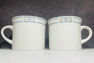 2 Royal Doulton DESIGNS a~la carte “ATRIUM” Tea Cup 1984 ENGLAND set of 2 - Picture 1 of 7